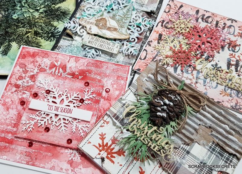 mixed media cards