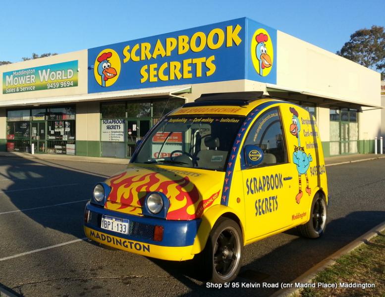 new store location for scrapbook secrets