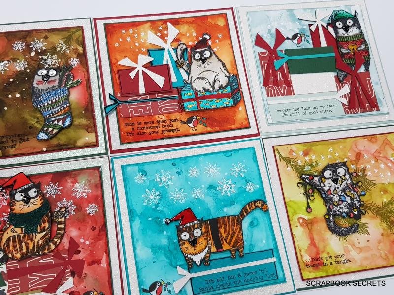 Snarky Cats Christmas cc 145