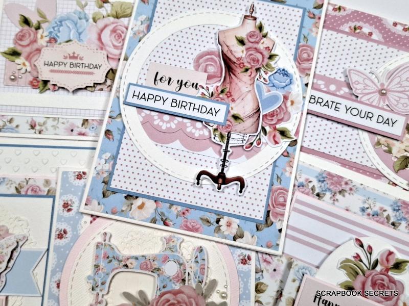 patchwork roses cardmaking class
