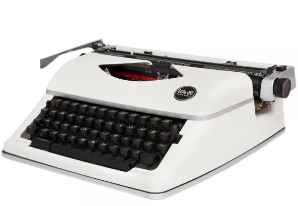 WRMK typecast typewriter white